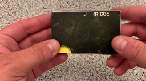 warranty for ridge wallet.